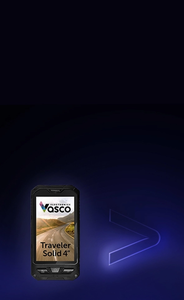 Vasco Traveler – ein Vasco-Gerät für unterwegs, das einen Übersetzer, GPS und weitere Funktionen vereint.